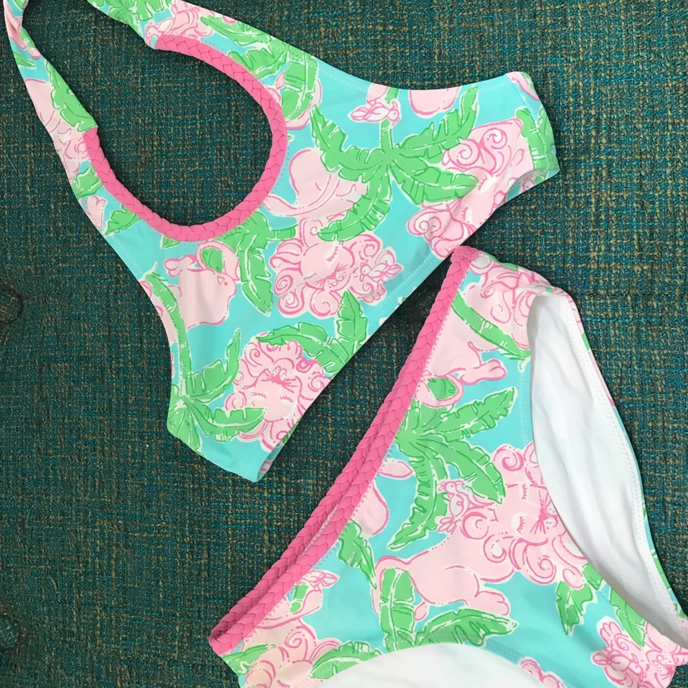 Lilly Pulitzer Girls Bikini Size 7